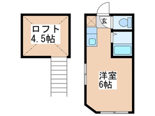 カ－メルヴィラⅧの物件間取画像